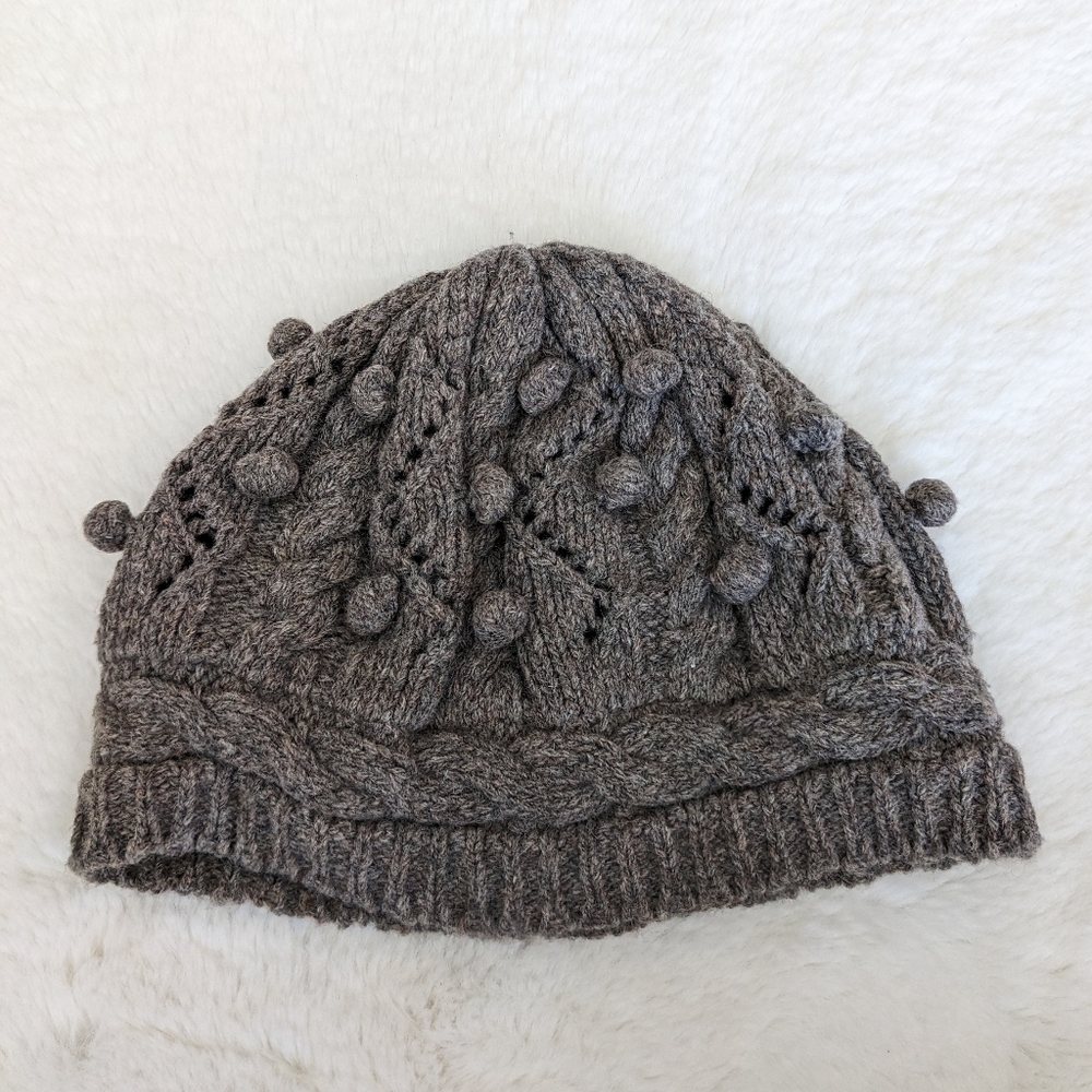 Lands End Bauble Knit Hat